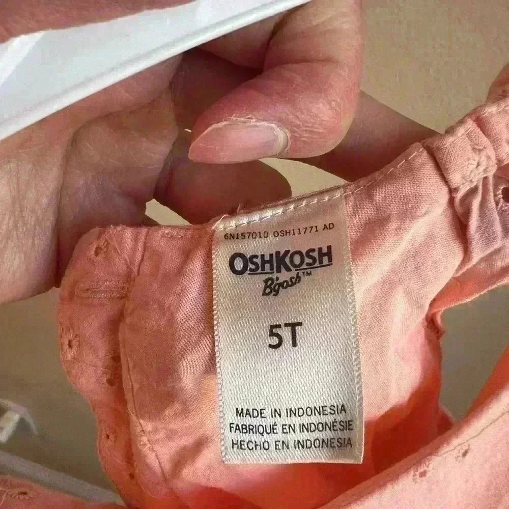 Oshkosh 5T baby pink dress‎ little girl